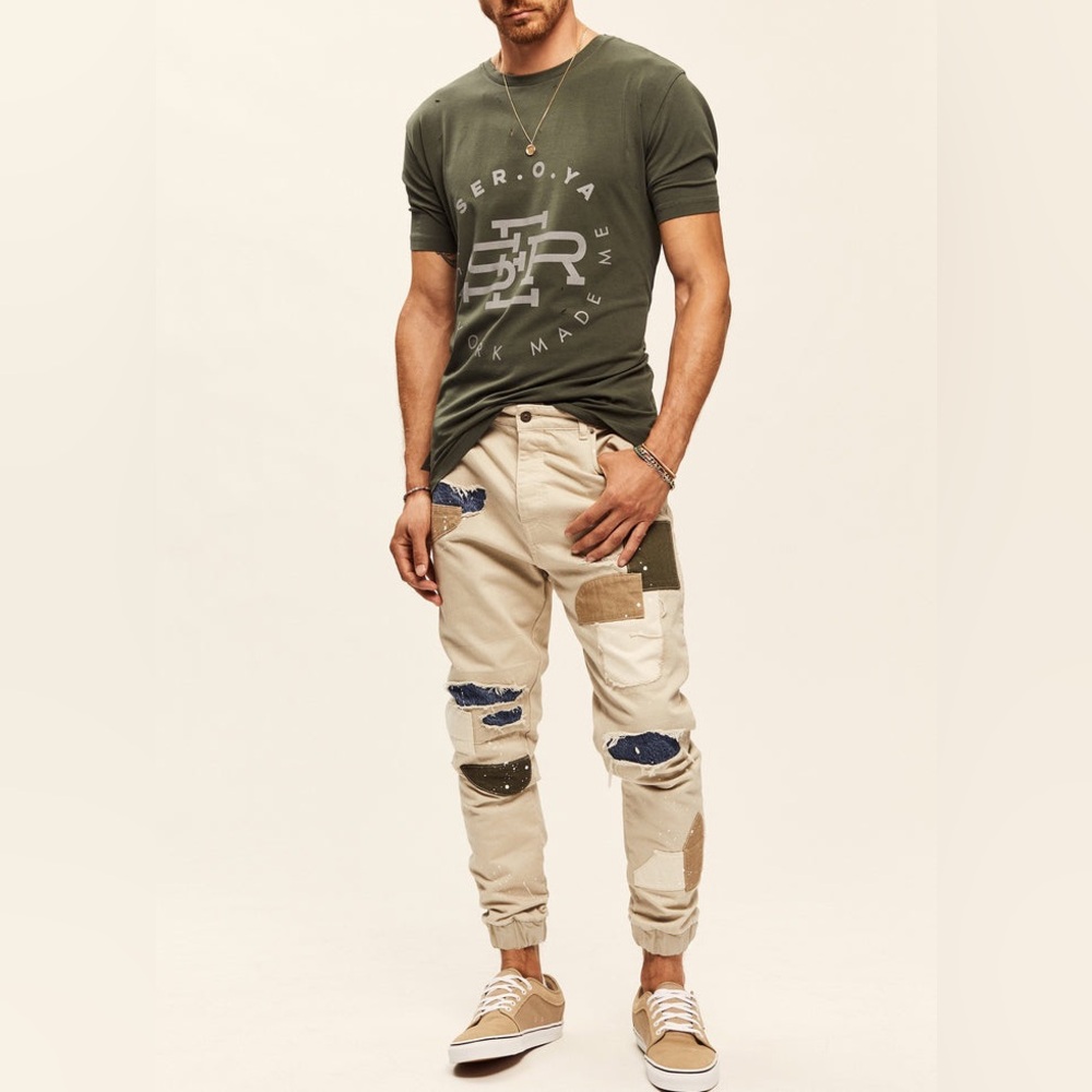 SER.O.YA NEZ T-SHIRT SIZE LARGE MSRP $109